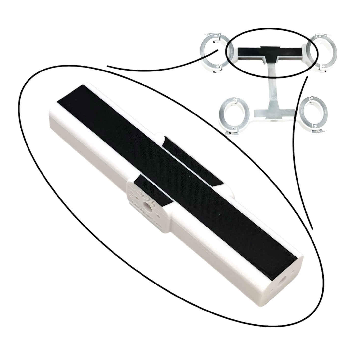 Medium T-Piece (BondageSystem) - modular for the BondageSystem